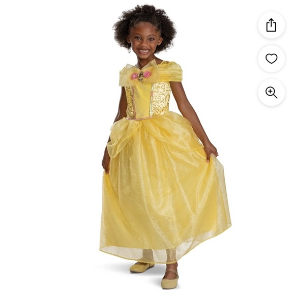 Disney Other - NWT Disney Princess Belle Deluxe Exclusive Girls Dress Costume